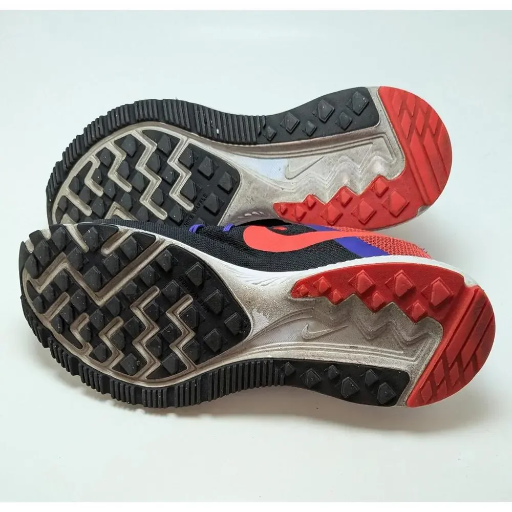 Womens Nike Zoom Winflo 2 Black Red Athletic‎ Running Shoes 807279-006 Size 9.5